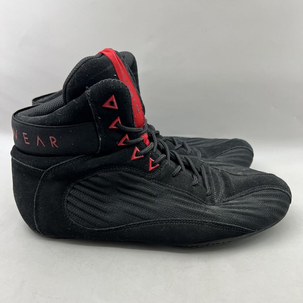 Ryderwear D-Mak II Training Shoes Men Size 9 Black Mesh Comfort Lifting Sneakers